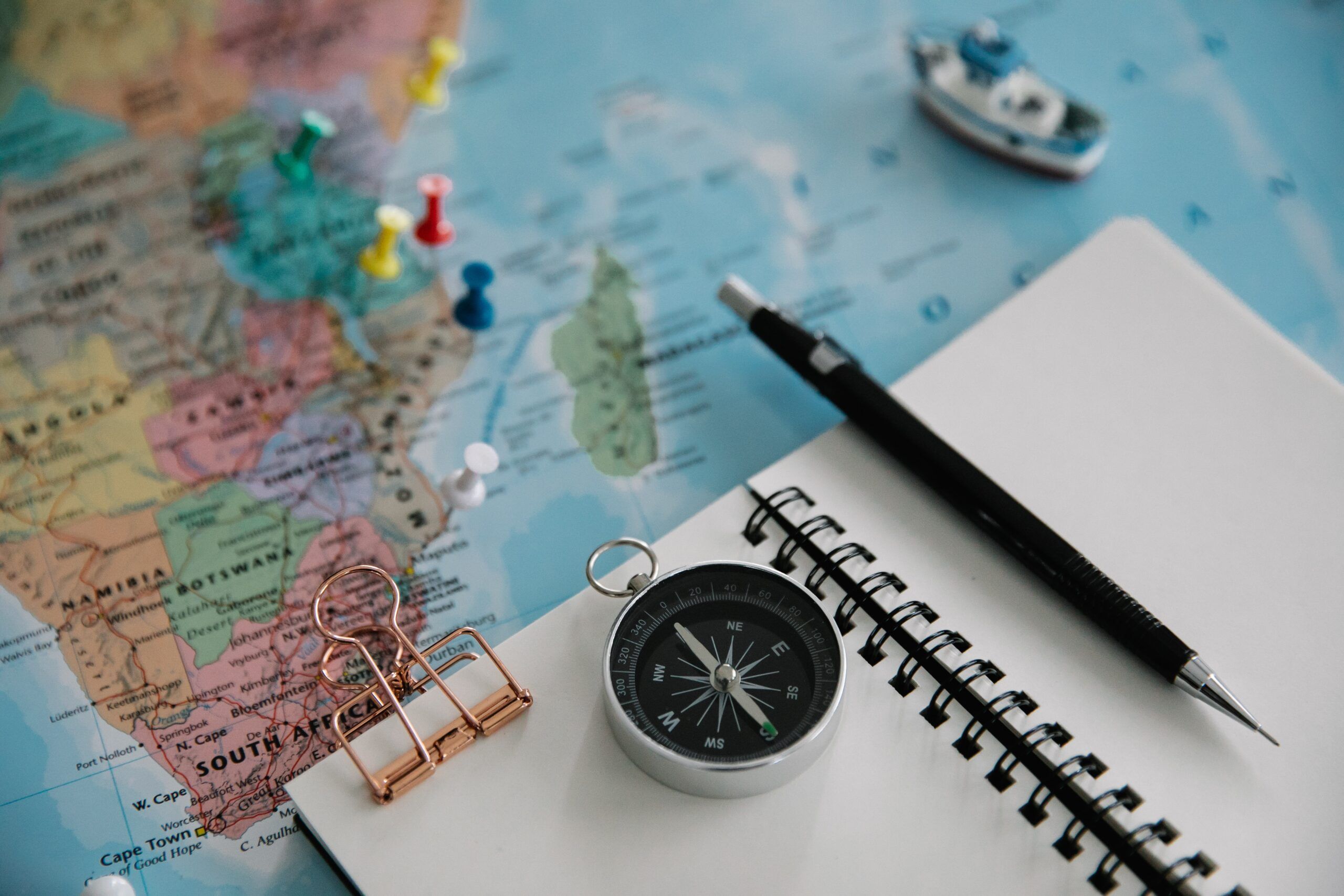 ¿Escribes con mapa, brújula o GPS?