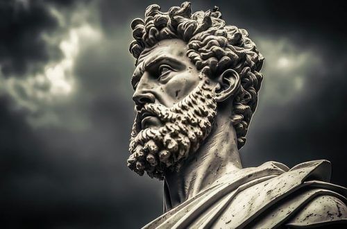 Busto del emperador Marco Aurelio. El estoicismo puede hacer mucho por ti.