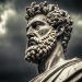 Busto del emperador Marco Aurelio. El estoicismo puede hacer mucho por ti.