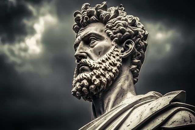 Busto del emperador Marco Aurelio. El estoicismo puede hacer mucho por ti.